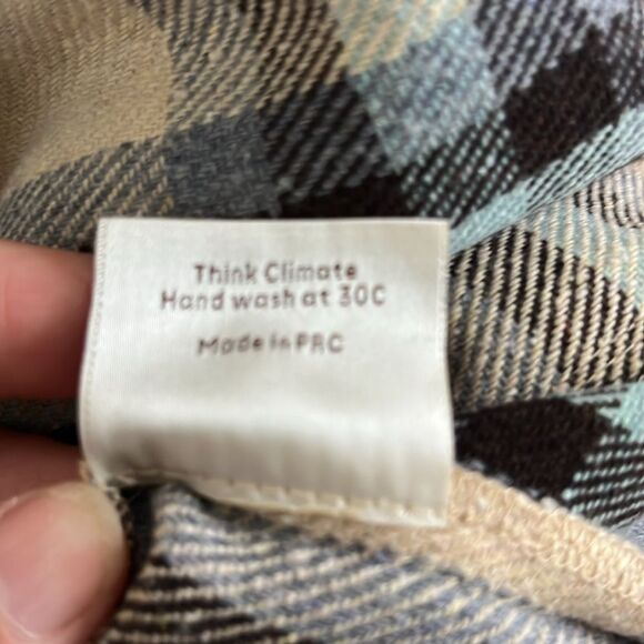 NWT Ottway the Label Australia Plaid Flannel Lenny Shirt Jacket Cotton Shaket S - Picture 10 of 11